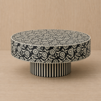 Arden Coffee Table In Bone Inlay