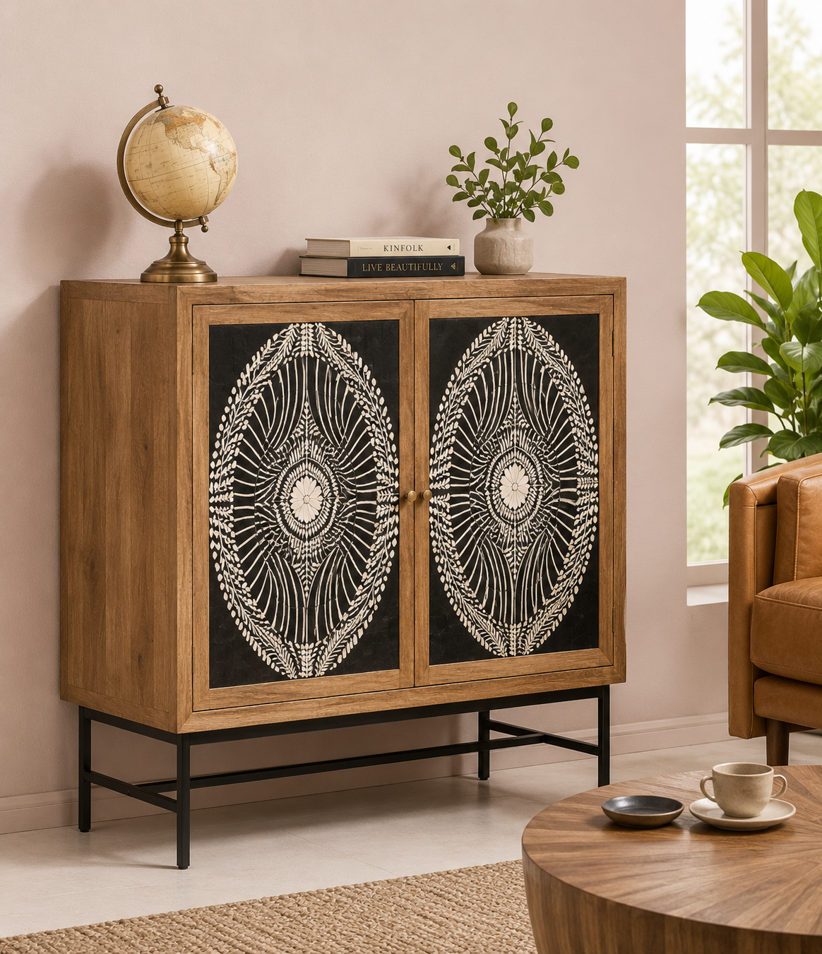 Circular Two Door Sideboard